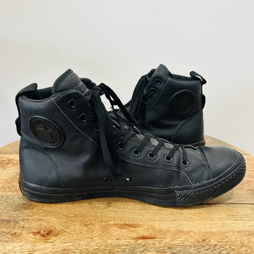 Converse black star usps